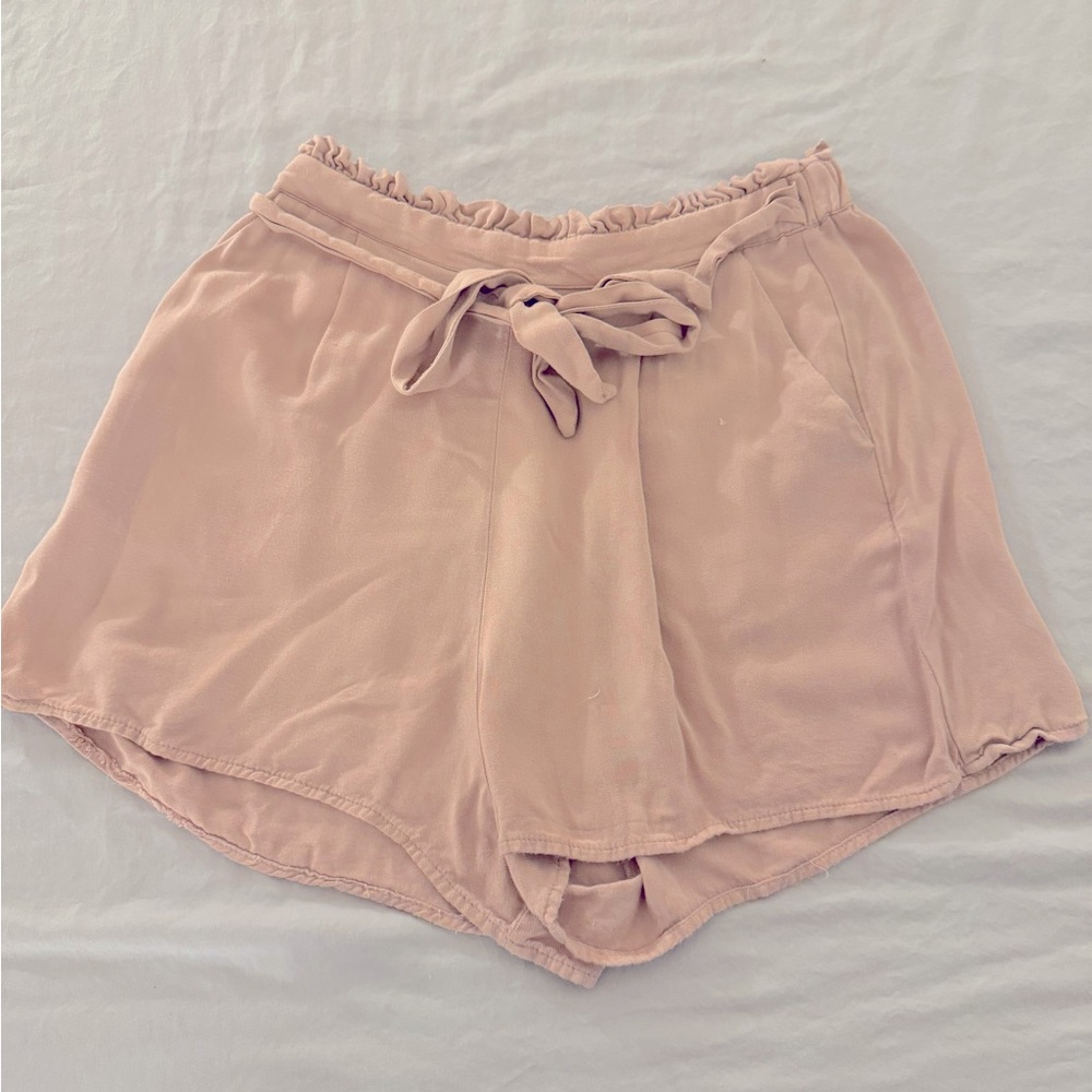 Pull & Bear Comfy Stretchy Pink Shorts Size 4